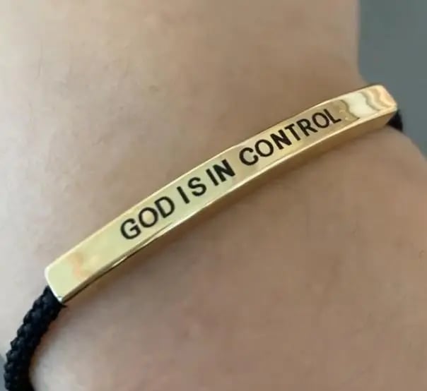 ✨Last Day 49% OFF🕊️"Faith Anchored" Prayer Bracelet - 🙏God is in Control