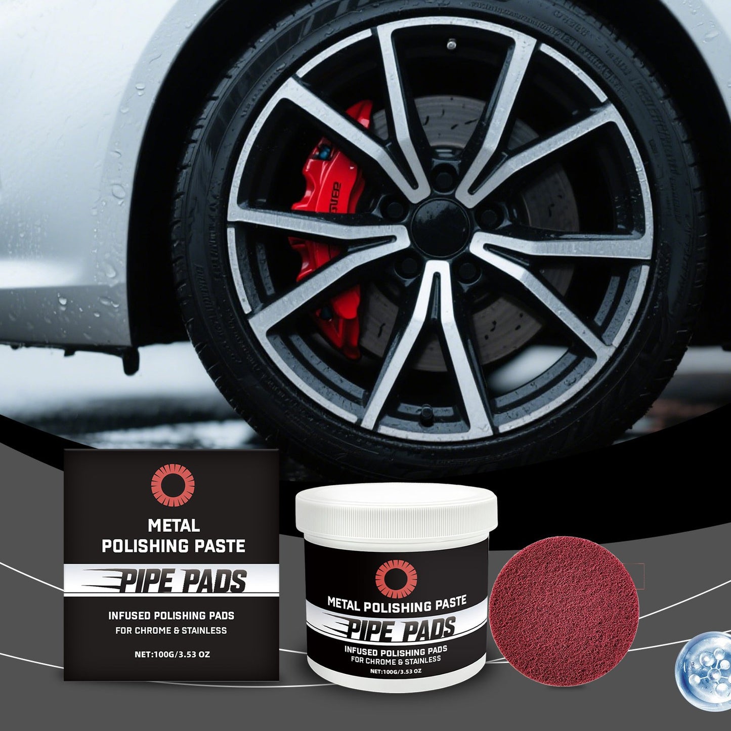 ✨BUY 1 GET 1 FREE(2PCS)🔥Pipe Dream Polishing Pads – Shine Made Easy 🛠️