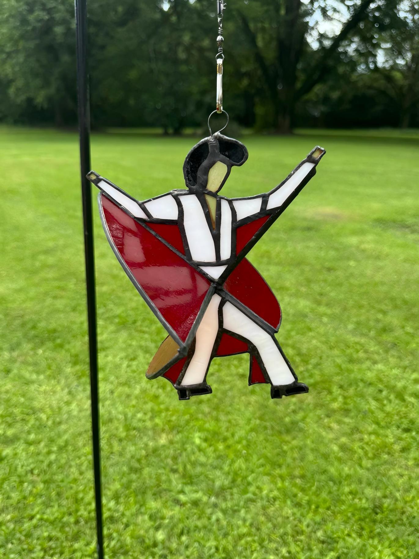 🔥LAST DAY 49% OFF- The Memphis Melody💃🤘 Handmade Stained Glass Spinner