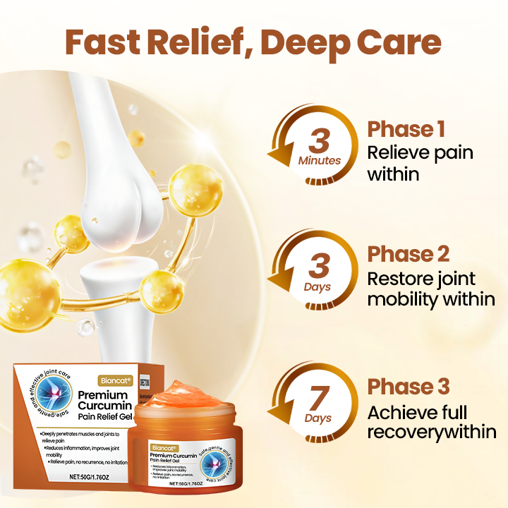 【Official Flagship Store】 Premium Curcumin Pain Relief Gel