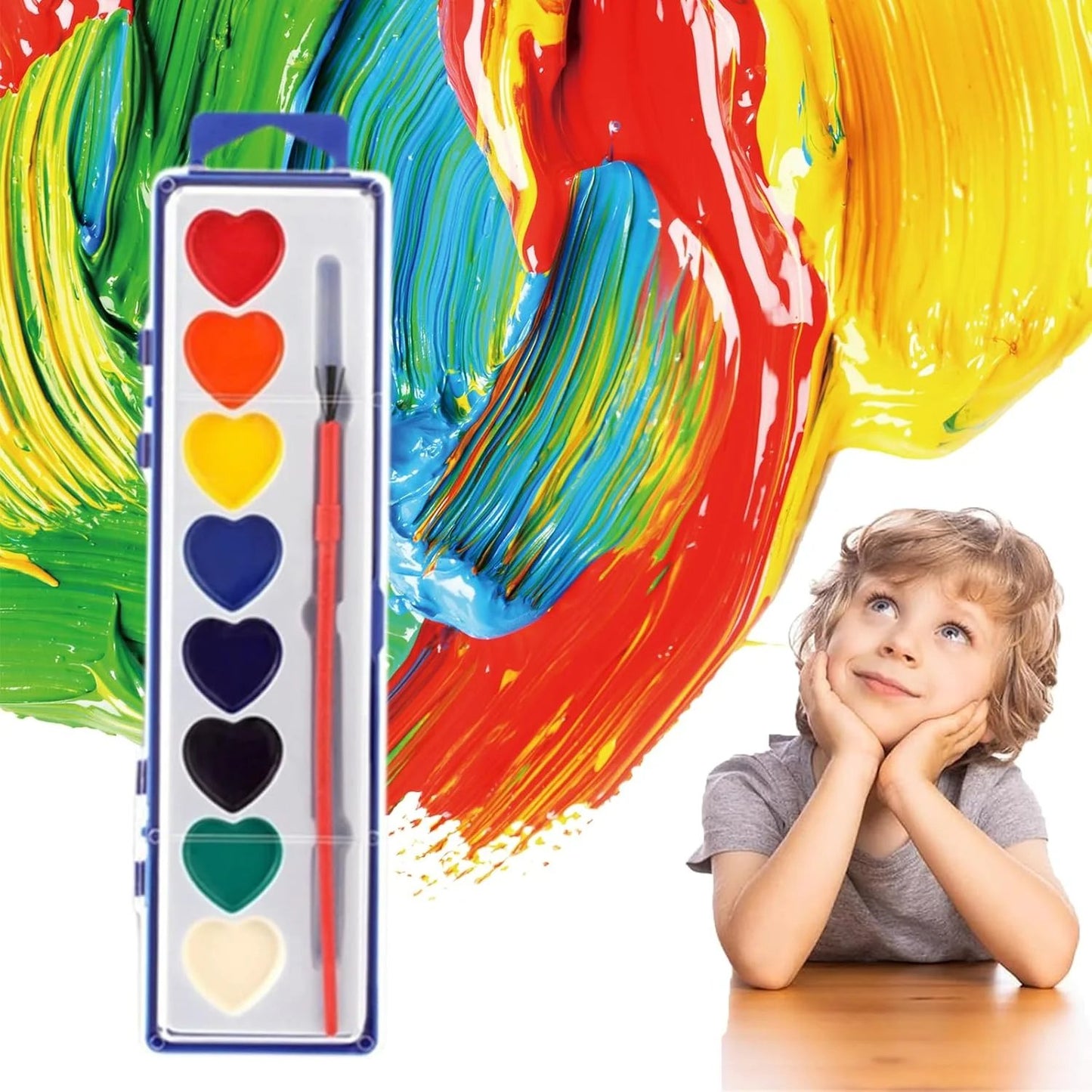 💖🎨2026 Mini Watercolor Paint Set for Valentine's Day | Romantic Art Gift