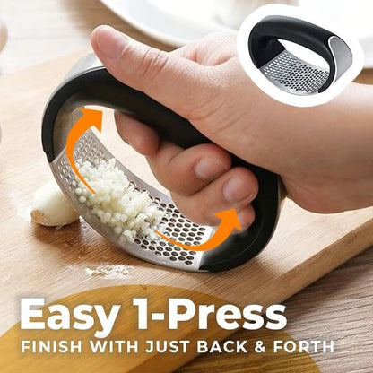 (Special Offer Now) Stainless Steel Garlic Presser