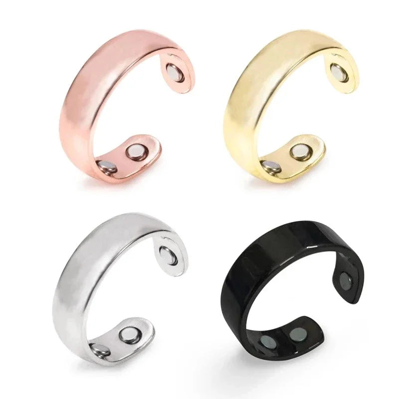 Anti Snoring Device Ring Magnetic Therapy Acupressure Treatment Against Finger Ring Anti Snore Sleep