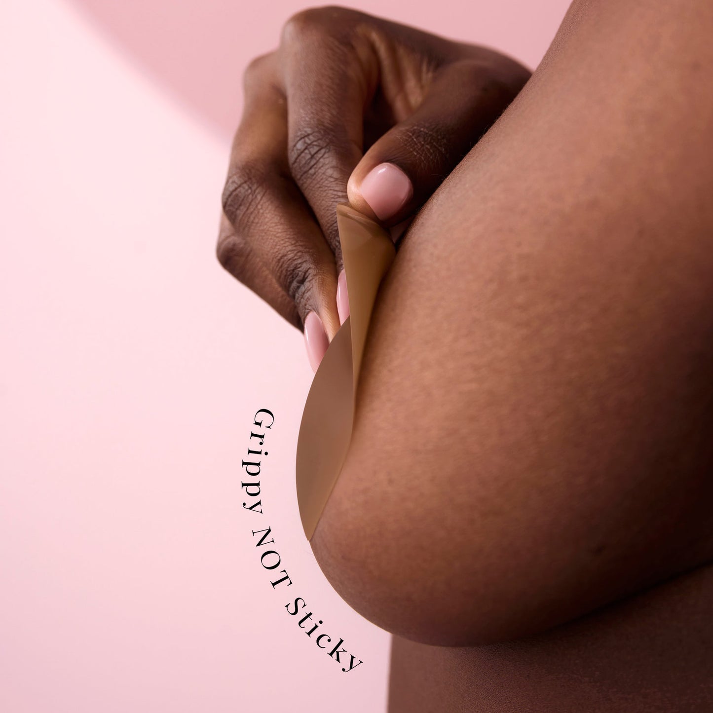 JEREMYTIS™ Circles&Triangles - Grippy NOT STICKY, Medical Grade Silicone,  Nipple Cover