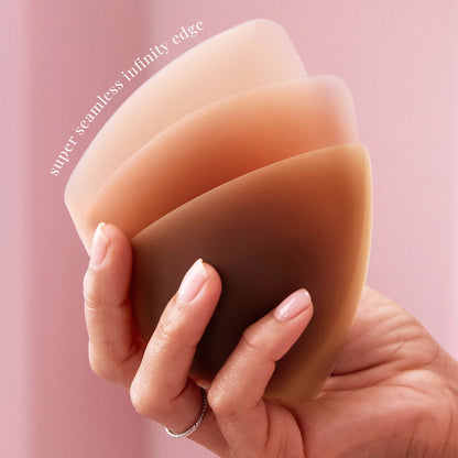 JEREMYTIS™ Circles&Triangles - Grippy NOT STICKY, Medical Grade Silicone,  Nipple Cover