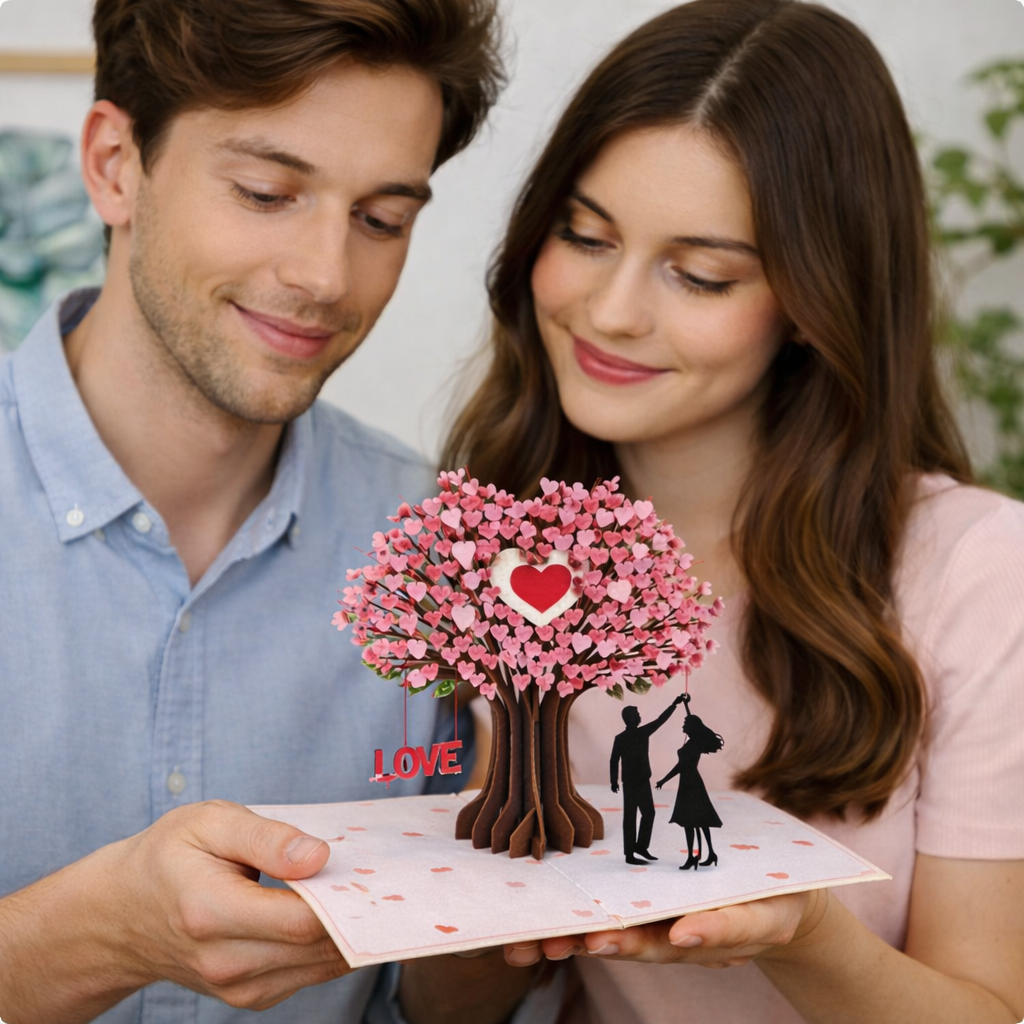 P&P Valentine's Pop-Up Card