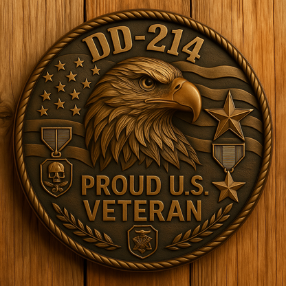 💖Last Day 49% OFF - 🇺🇸 “DD-214 – It’s a Veteran Thing” Commemorative Coin