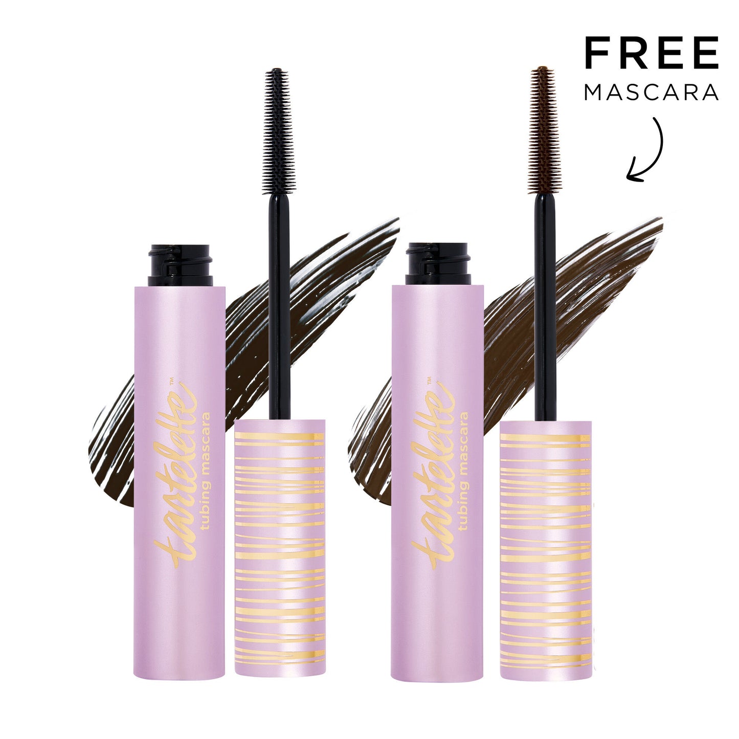 Tubing Mascara black & brown Duo For Lash Makeup