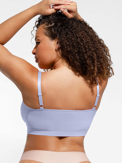 Feelingirl Everyday Wireless Bra Unlined Soft Bra