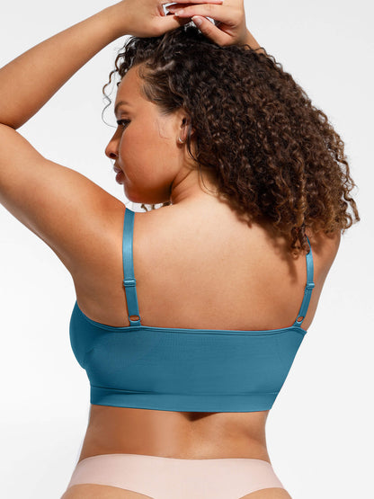 Feelingirl Everyday Wireless Bra Unlined Soft Bra