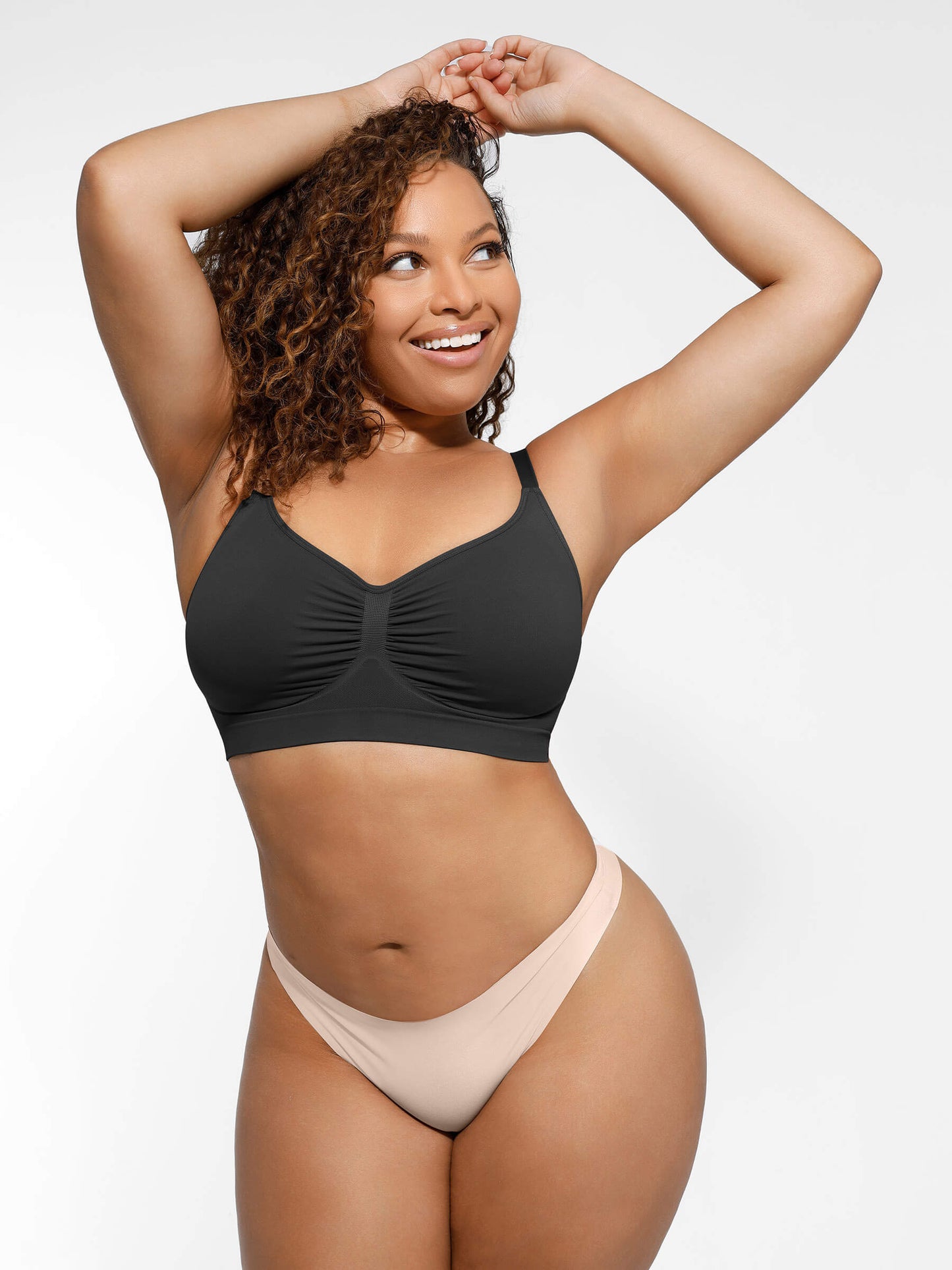 Feelingirl Everyday Wireless Bra Unlined Soft Bra