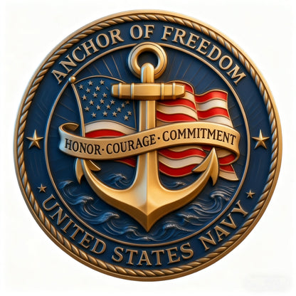 ⚓ U.S. Navy 250th Anniversary Commemorative Coin – 1775–2025