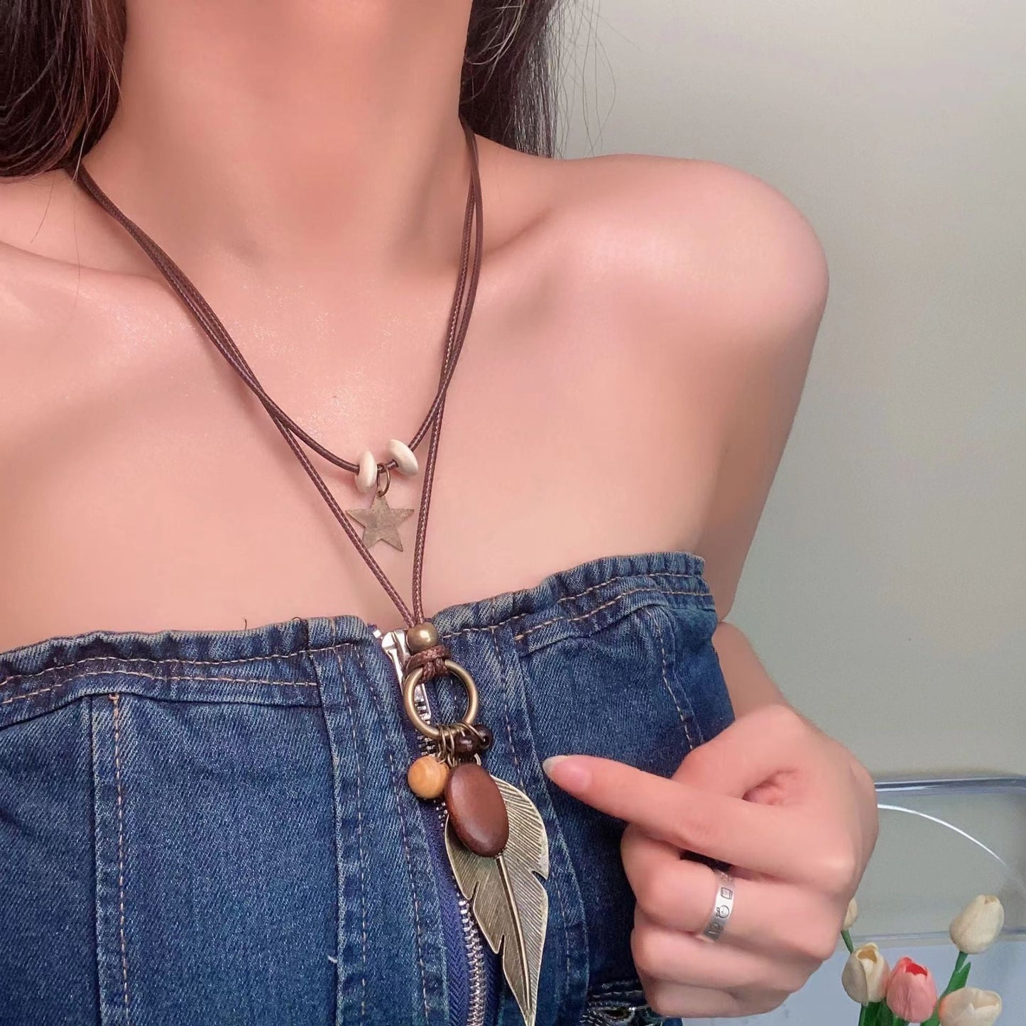 Bohemian Style Multi-Layered Long Necklace