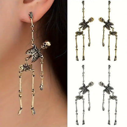 🔥Gold Skeleton Earrings
