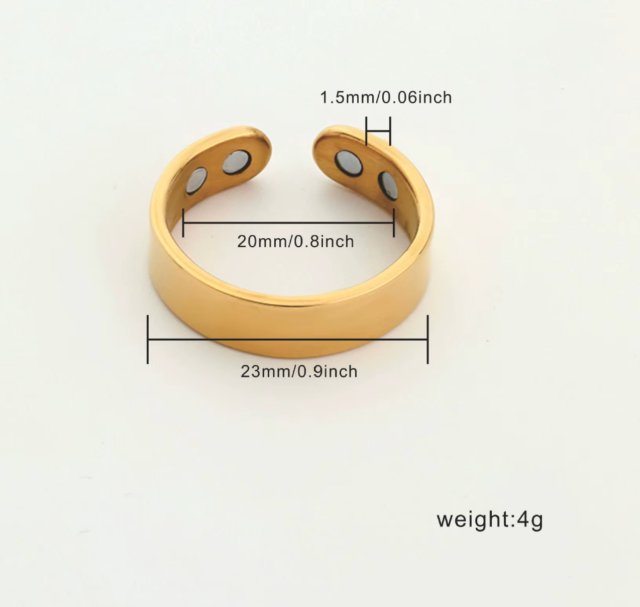 Anti Snoring Device Ring Magnetic Therapy Acupressure Treatment Against Finger Ring Anti Snore Sleep