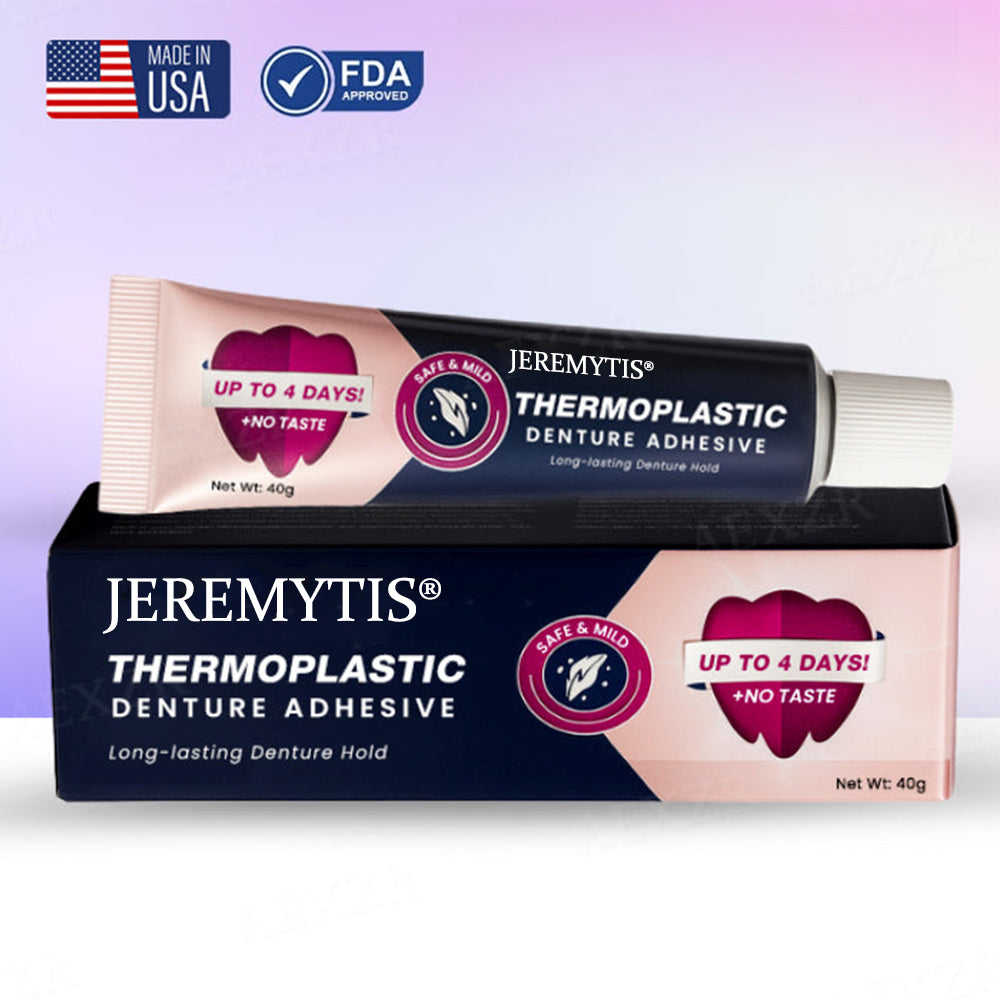 JEREMYTIS™ 2025 New Style Thermoplastic Denture Adhesive