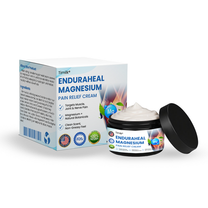 【Official Flagship Store】 EnduraHeal Magnesium Pain Relief Cream (Treats Arthritis, Neuropathy, Rheumatism, Sports Injuries & More)