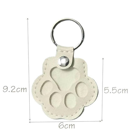 💖Leather Pet Memorial Keychain  🐾 Keep Their Memory Close, Always(49%Off)