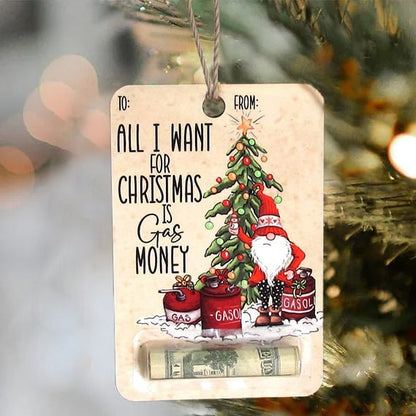 🎅💸 Handcrafted Wooden Money Holders Gift(no money)