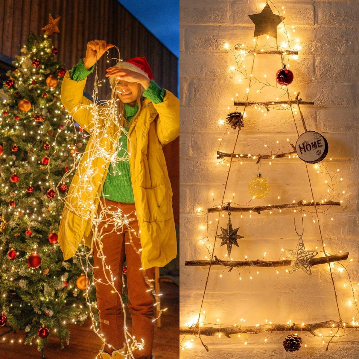 Waterproof Twinkle Fairy Lights | 🎄Christmas decorations🎄