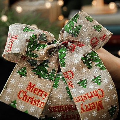 💒Christmas Wired Ribbon🎄