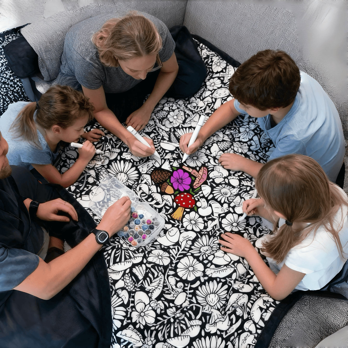🔥Last Day 49% OFF - 🎨✨DIY Coloring Blanket