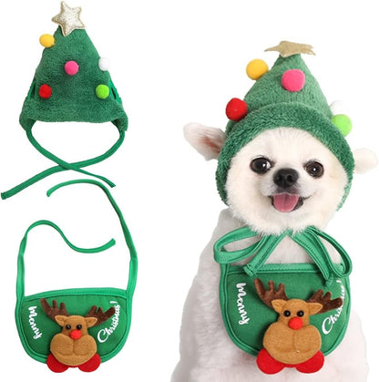 Last Day 49% OFF-Adorable Christmas Tree Pom-Pom Hat & Costumes