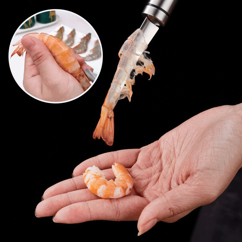 🔥Last Day BUY 1 GET 1 FREE 🔥5 in 1 multifunctional shrimp line fish maw knife