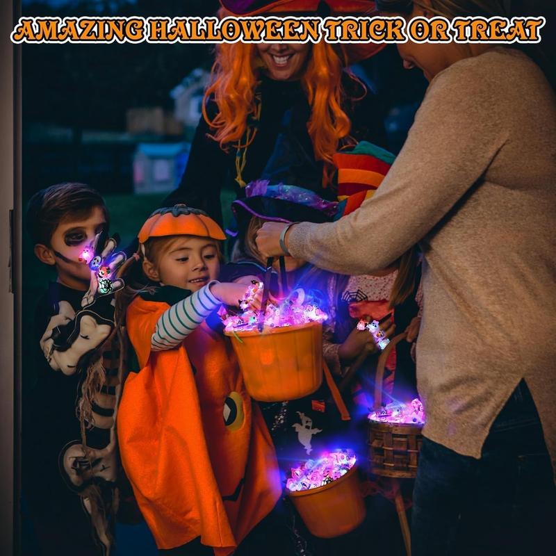 LED Glowing Halloween & Christmas Ring(50PCS)