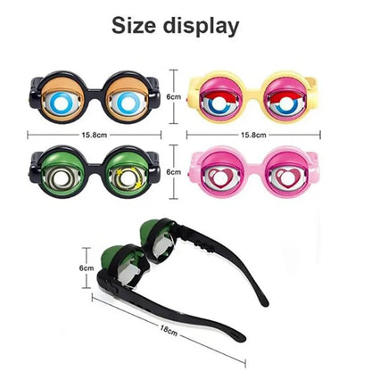 🤪"Crazy Winking" Prank Glasses - 😎No Batteries, Endless Fun 🤣🎁Perfect gift for all ages - create unforgettable moments and spread joy!😜