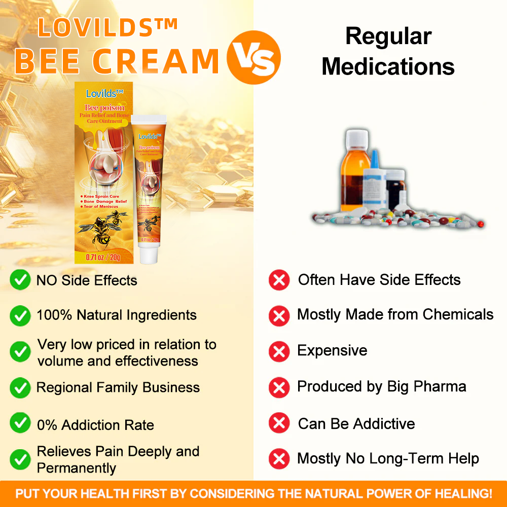 ✨[Official Brand Store] Bee poison Pain Relief and Bone Care Ointment