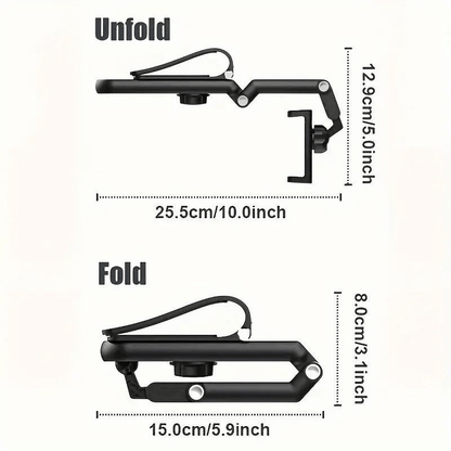 🚗✨Adjustable 1080° Sun Visor Phone Holder – exavon Universal Mount for Car & Anywhere