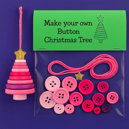 🔥LAST DAY 49% OFF - 🎅☃️ DIY Button Ornament Kits
