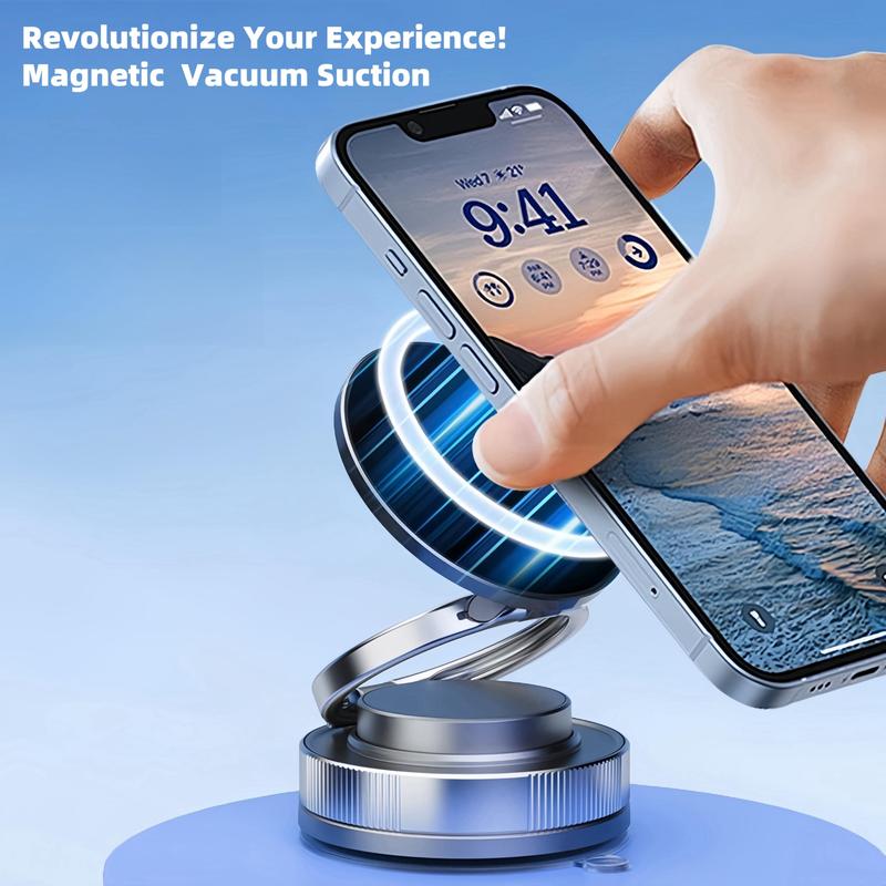 🔥Factory direct sale 49% OFF-360° Adjustable Vacuum Magnetic Phone Holder