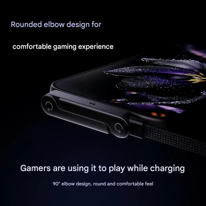 ⚡2-in-1 Invisible Holder Charger Cable – Fast Charging Cord with Built-In Phone Stand