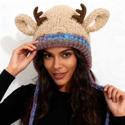 🎄Festive Christmas Antler Hat | Original Handcrafted Design