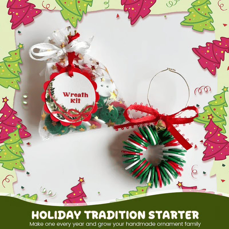 🔥LAST DAY 49% OFF - 🎅☃️ DIY Button Ornament Kits