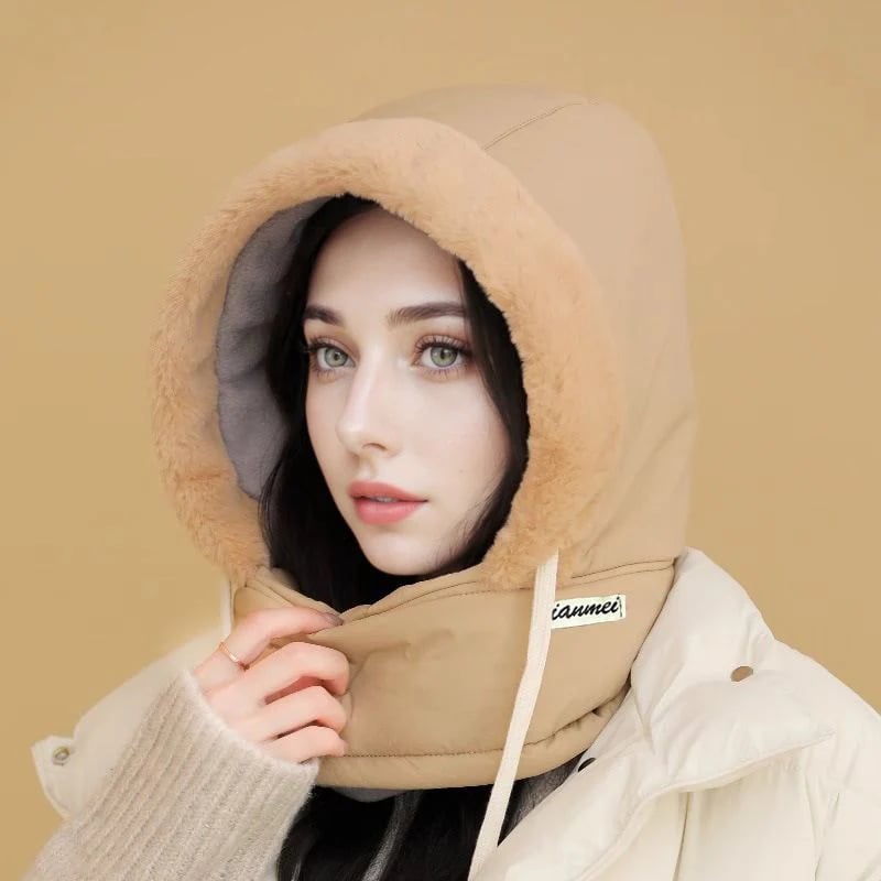 🔥Winter Flash Sale❄️-Buy 2 Get 1 Free! 🧣 Plush-Lined Thermal Hat with Face Mask