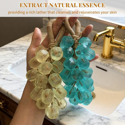 🔥LAST DAY 49% OFF- 🧼Handmade DIY Decorative Grape Soap🫧
