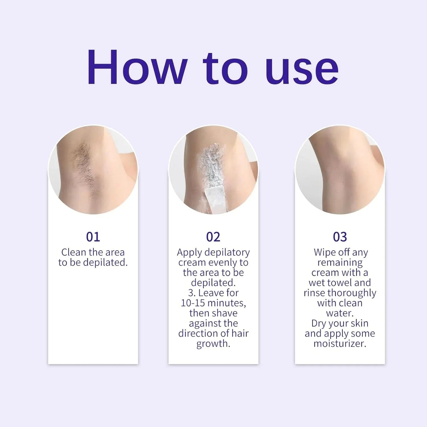 Body Hair Removal Cream, Hair Removal Cream Sensitive Skin,Gentle and Effective Depilatory Formula for Smooth Skin, Ideal for Legs, Arms, and Bikini Area, Suitable for Both Women and Men