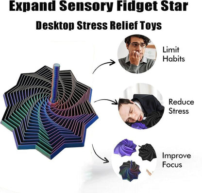 Buy 1 Get 1 Free✨2025 Premium 3D Printed Sensory Fidget Star