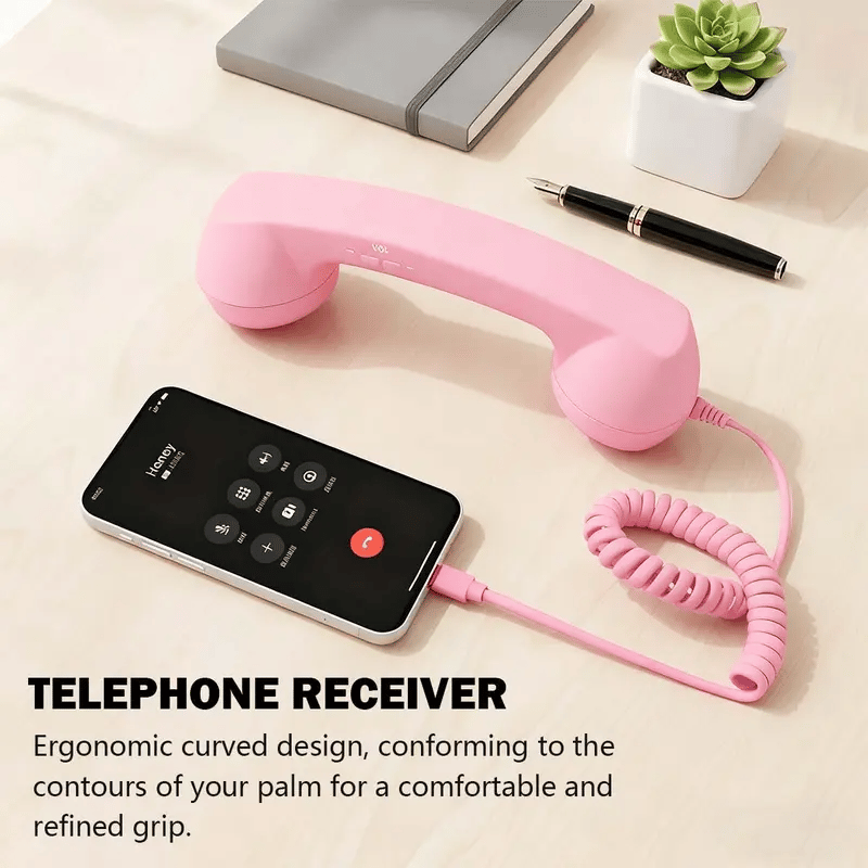 🎄Christmas Sale 49% OFF📞Bluetooth Retro Phone Handset Type-C