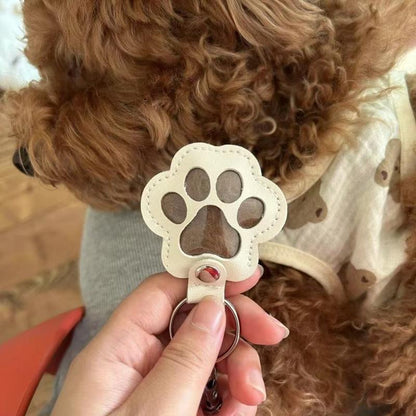 💖Leather Pet Memorial Keychain  🐾 Keep Their Memory Close, Always(49%Off)