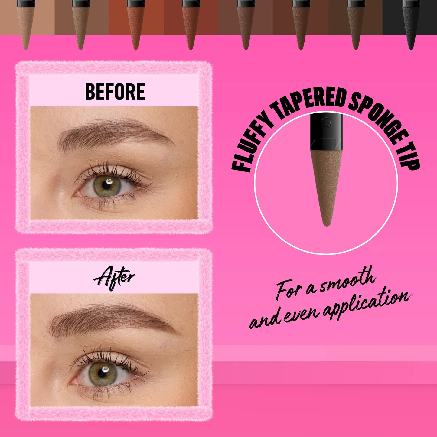 Fluff & Define Brow Powder Pen 🖌️ | 24H Transfer-Resistant Cream-to-Powder ✨