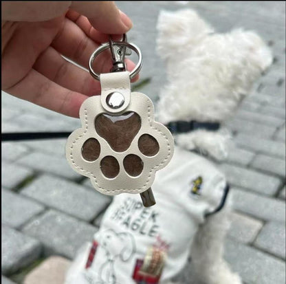 💖Leather Pet Memorial Keychain  🐾 Keep Their Memory Close, Always(49%Off)