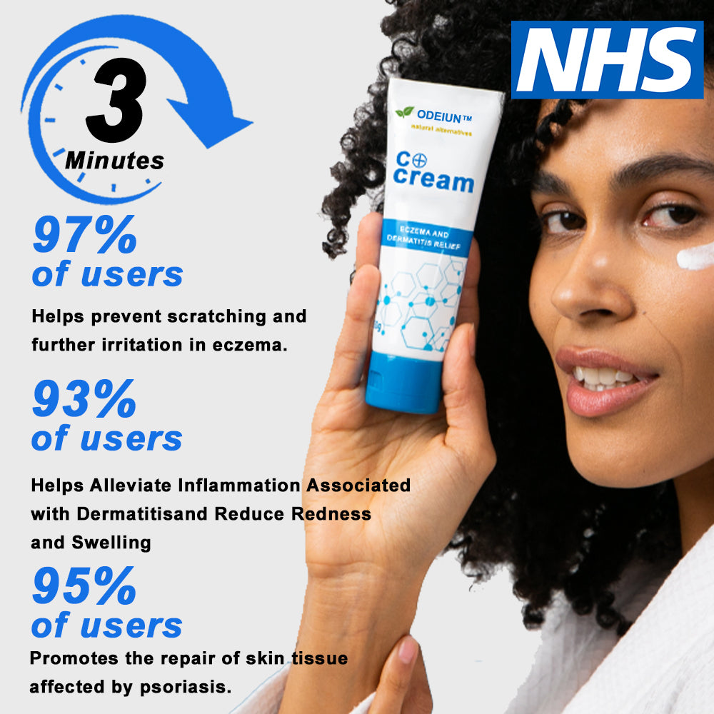 ✅NHS Approved: ODEIUN™ Skin Treatment Cream(Relieves eczema, dermatitis, psoriasis, skin allergies,  pigmentation, dry skin, and other common skin issues)
