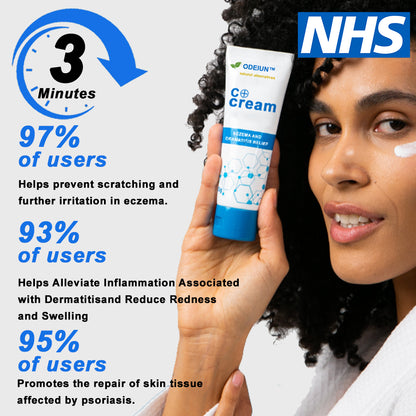 ✅NHS Approved: ODEIUN™ Skin Treatment Cream(Relieves eczema, dermatitis, psoriasis, skin allergies,  pigmentation, dry skin, and other common skin issues)