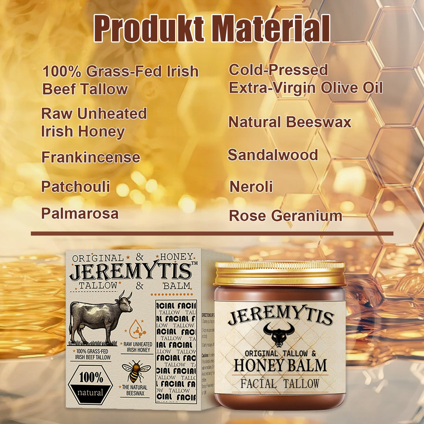 JEREMYTIS™ Original Tallow & Honey Balm