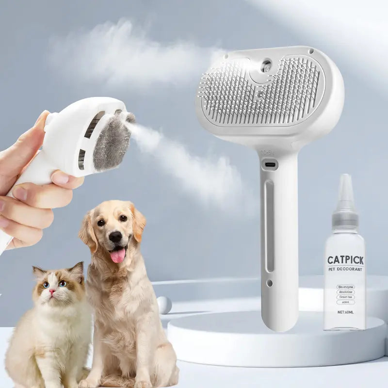 Pet Hair Remover Spray Comb