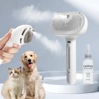 Pet Hair Remover Spray Comb